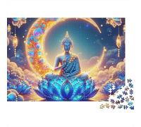 Buddha-Statue Puzzle 1000 Pieces for Adults Teens Educational Entertainment Premium Box Collectible 70x50cm/1000pcs