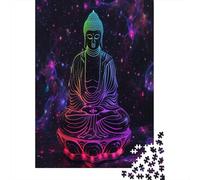 Buddha Statue Puzzles for Adults - Jigsaw Puzzles for Adults 1000 | Adult Jigsaw Puzzles 1000 Pieces Premium & Durable for Stress Relief 1000pcs (75x50cm)
