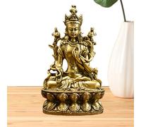 Buddha Statue - Resin, Meditating Figurine Intricate Handcrafted Detail | Compact Lightweight Decorative Sculpture For Mindful Display, Buddha Home Decor For Meditation Room, Living Room, Office Desk