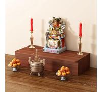 Buddha Statue Stand Shrine Altar Table, Prayer Buddhist Niche Incense Table, Eco-friendly Board Material, Silent Sliding Rails, for Worship and Offerings(Single-tier,80cm/31.4in)