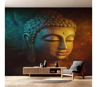 Buddha Statue Wallpaper 300 x 210 cm (W x H), Home Decor