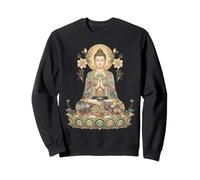 Buddha Statue Yoga Buddhism Zen Meditation Sweatshirt