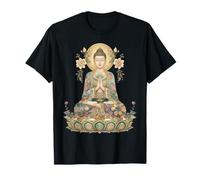 Buddha Statue Yoga Buddhism Zen Meditation T-Shirt