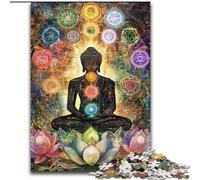 Buddha Statues 1000 Piece Jigsaw Puzzles for Teenagers, Family Entertainment Toys Is Ideal As A Gift for The Whole Family (size 50x75cm)