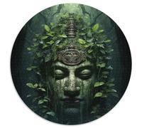 Buddha Statues 1000 Piece Puzzle Challenging Puzzles Intricate Design for Teenagers, DIY Decor, And Brain-Boosting Fun 67.5x67.5cm