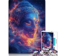 Buddha Statues 1000 Pieces Jigsaw Puzzles for Adults And Teens,Help The Brain Exercise Addictive Toys to Cultivate Patience Great Gift (50x75cm)