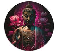 Buddha Statues 1000 Pieces Puzzles for Adults Cardboard Puzzles Perfect for Halloween, Christmas, Birthday Gift (Size 67.5x67.5cm)