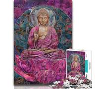 Buddha Statues Adult Jigsaws 1000 Pieces Difficult,Learning Educational Toys Family Games Gifts for Friends And Family 38x26cm