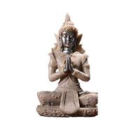 Buddha Statues for Home Decor Mini Buddha Figurine 16 Style Miniature Buddha Statue Nature Sandstone Fengshui land Buddha Sculpture Figurine Home Decorative Ornament 15 Buddha Statues