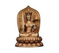 Buddha Statues for Home Decor Zen Pure Copper Thousand-Hand Guanyin Buddha Statue Ornaments Living Room Home Worship Decoration Ornaments Collectibles and Figurines