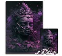 Buddha Statues Jigsaw Puzzle 1000 Pieces Impossible Jigsaw Puzzles for Adults DIY Home Decor Gift, Brain Teaser Game 50x75CM/19.68x29.52inch
