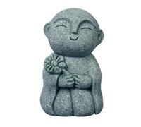 Buddha Stone Statue Little Buddhist Monks Tibetan Buddhism Figurines Zen Garden Aquarium Statues Buddhist Garden Ornament Decor