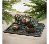 Buddha Tea Light & Incense Stick Holder 19.5cm