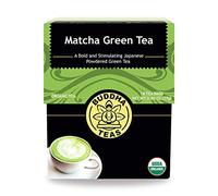 Buddha Teas - 100% Organic Herbal Matcha Green Tea - 18 Tea Bags