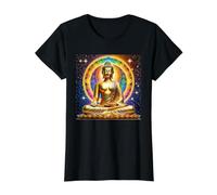 Buddha Value Graphic T-Shirt, Women, Black, L
