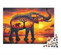 Buddha Wealth Wooden Jigsaw Puzzle - 1000 Piece Beautiful Pictures Home Décor Art, Brain Game & Mental Stimulation (Relaxing Hobby, 12+)