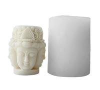 Buddhas Silicone Mold Statue Plaster Cake Chocolate Making Tool Gypsum Soap Molds Crystal Resin Molds Relaxation Tool