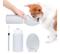 BUDDHI Portable Dog Water Bottle, 18.6 OZ, Collapsible Water Bottle for Dogs Perfect, Dog Travel Water Bowl, Works as a Portable Water Bowl for Pets Travel, Walking, Hiking and Outdoor Activities
