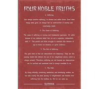 Buddhism/Buddhist Four Noble truths art print. Size A4