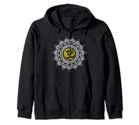 Buddhism Om Mantra Indian Mandala Zen Yoga Zip Hoodie