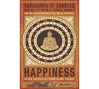 Buddhism Poster Buddhist Values Happiness Metal Sign 12x8 Inches