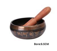 Buddhism Tibetan Singing Bowl Set Yoga Home Bedroom Office Living Room Desktop Decor