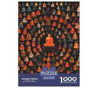 Buddhist 1000pcs Paper Jigsaw Puzzle Puzzle What Happens Next Puzzle Educational Games for Adults And Kids 70x50cm/1000pcs