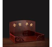 Buddhist Altar For Blessings,Meditation Storage Table,Wooden Offering Table,Incense Burner Altar,Guan Yu Statue Display Base,Suitable For Home And Office(B,S)