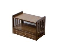 Buddhist Altar Stand With Niche,Buddha Niche Offering Table,Home Incense Altar Meditation Altar Stand,Guanyin Worship Platform,Buddha Statue Display Pedestal(Double,Length: 42cm/16.5in)