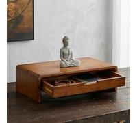 Buddhist Altar Table for Home Meditation, Retro Decor for Buddha Statues and Desktop Shrines, Ideal for Displaying Instruments and Religious Items