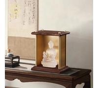 Buddhist Altar Table for Home or Temple Display - Compact Design (15 x 12 x 20cm) for Small Spaces