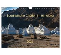 Buddhist choirs in the Himalayas UK-Version (Wall Calendar 2026 DIN A4 Landscape), CALVENDO 12 Month Wall Calendar