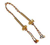 Buddhist Copper Prayer Mala Counter Bell and Vajra Ritual Tool for Meditation and Chanting 6.3 Inch