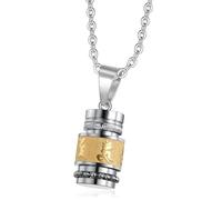 Buddhist Mantra Necklace Engraved Neck Chain Choker for Daily Wear