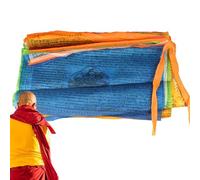 Buddhist Meditation Flags - Colorful Ritual Wreath, Sacred Harmony String | Divine Mantra Cucks, Cultural Faith Symbol, Spiritual Wellness Charm Use Scenario Conscious Living Room