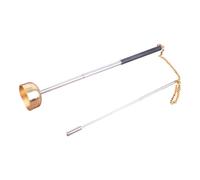 Buddhist Musical Instruments, Dharma Instruments, Elegant Beautiful Finger Symbol Percussion Instruments, Retractable Buddhist Musical Instruments, Decorative Copper Chime for Home, F