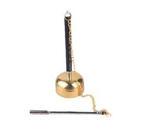 Buddhist Musical Instruments,Dharma Instruments | Elegant Finger Symbol Percussion Instruments Yoga Accessories,Buddhist Musical Instruments, Decorative Retractable Buddhist Chime P