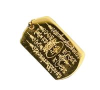 Buddhist Pendant , Thai Pendant | Religious Scripture Tag Cosification | on Blessing Necklace for Women, Religious Keychain Accessories, Consulte la descripción, See description, See description