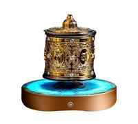 Buddhist Prayer Wheel Ornaments with Mantra Fengshui for Relaxing on The Table, in The Car, in The Dashboard, at Home, Mural