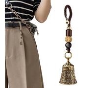 Buddhist Scripture Bell - Traditional Tibetan Buddhist Meditation Bells | Handcrafted Hand Bell | Singing Scripture Implement Buddhists Supplies Ideal For Prayer, Rituals & Mindful Meditation