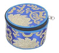 Buddhist Sound Bowl Case Nepal Singing Bowl Pouch Zipper Closure Bag