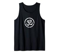 Buddhist Symbol Om Cool Buddhism Yoga Tao Zen Men Women Tank Top