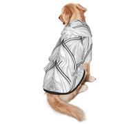Budding Lotus Flower Dog Hoodie for Medium and Large Dogs â€“ Soft Polyester Pet Clothes, Suitable for All Seasons