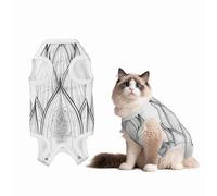 Budding Lotus Flower Recovery Suit for Dogs Cats After Surgery,Pet Recovery Shirt, Dog Onesies Pet Surgery Recovery Suit