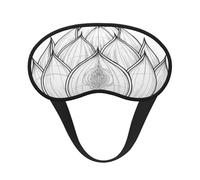 Budding Lotus Flower Sleep Eye Mask, Soft & Comfortable for Men, Women, Comfortable Sleep Mask