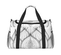 Budding Lotus Flower Travel Duffle Bag, Weekender Bags For Men And Women, Suitable For Travel And Outdoor Activities