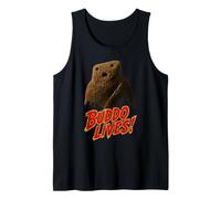 Buddo Lives! Retro Horror Poster Design Tank Top