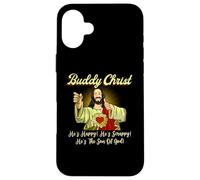 Buddy a Christ Christmas He Happy Scrappy The Son Of God Case for iPhone 16 Plus