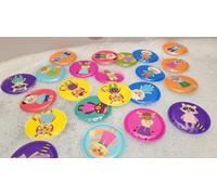 Buddy & Barney Bath Time 3-in-1 Animals Snap Game. 36 pieces and storage bag. Bath Toy Water Fun for playtime boys and girls toddlers babies play Happy Families Snap Pairs