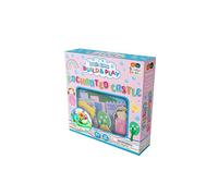 Buddy & Barney Bath Time Build & Play - Enchanted Castle | Princess Fairytale Unicorn Bath Toy Unisex Children Girls Boys
